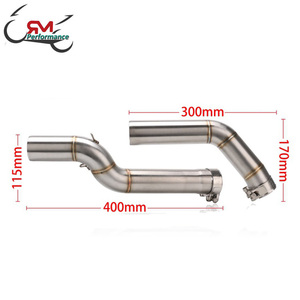 Silenciador de escape para motocicleta, tubo de enlace medio para <span class=keywords><strong>Honda</strong></span> CBR1000RR, CBR1000 RR, <span class=keywords><strong>CBR</strong></span> 1000 RR, años 2004 a 2007 - Product Image 3
