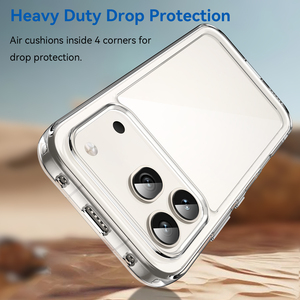Funda Transparente para <span class=keywords><strong>Honor</strong></span> 600 Pro 600 5G, Híbrida 2 en 1, TPU Acrílico Transparente, Antigolpes, Antiarañazos, para Teléfono Móvil - Product Image 4