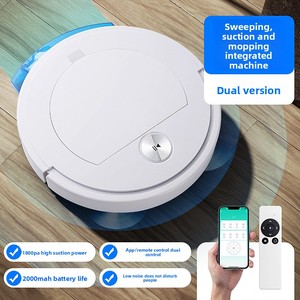 Rs900app thông minh ướt khô Robot Máy hút bụi USB-Powered với con quay hồi chuyển chuyển hộ gia đình nhựa điều khiển từ xa chức năng - Product Image 4