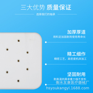 Chaise de douche en plastique PP avec dossier et trous pour le bain, fabriquée à Hebei - Product Image 1