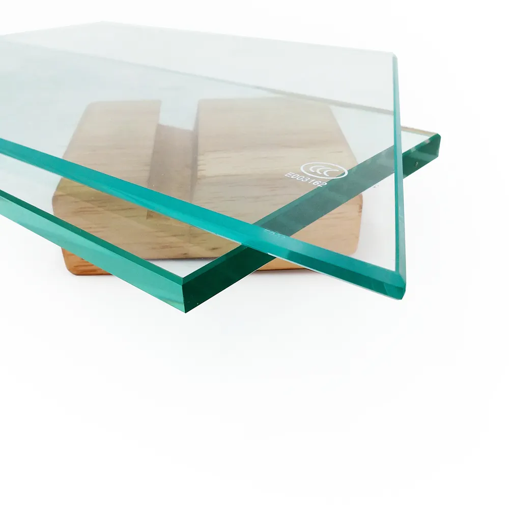 10 millimetri trasparente temperato tougheded cut da tavolo in vetro per tavolo da pranzo top