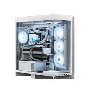 Nuovo Arrivo <span class=keywords><strong>LUCA</strong></span> L70 E-ATX Supporta GPU fino a 460 mm e Radiatore CPU fino a 170 mm Case PC da Gaming - Product Image 2