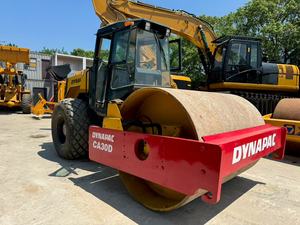 Compacteur routier Dynapac CA30D d'occasion, rouleau à pneus, moteur diesel, pompe, compacteur d'occasion d'origine, rouleau à tambour unique, en stock - Product Image 2