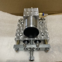 Support de découpe de verre de haute qualité CNC, support de tête de couteau pour aéroport, boîtier de découpe à double colonne avec pot d'huile