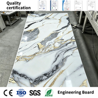 Revêtement mural décoratif intérieur en feuille de PVC flexible écologique, personnalisable OEM ODM, avec solutions de conception graphique