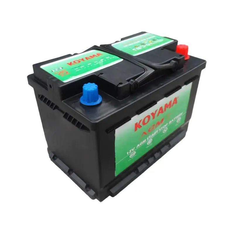 Powerful Start-Stop Car Battery 12V60Ah VRL2 60-H5 Rechargeable Deep Discharging For Frequent Engine Maintenance-Free Wholesale