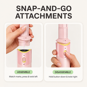 Outils capillaires professionnels tout-en-un, multi-styler haute vitesse professionnel, <span class=keywords><strong>brosse</strong></span> à air chaud et sèche-<span class=keywords><strong>cheveux</strong></span> pour un séchage rapide et un lissage efficace - Product Image 5