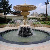 Fuente de Agua Musical con Boquilla de Acero Inoxidable, Lámpara LED Musical, Fuente Danzante para Jardín, Estanque, Hotel, Proyecto de Paisajismo