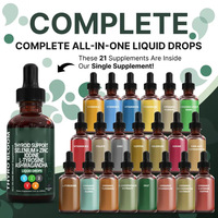 120ml Gouttes de liquide thyroïdien pour adultes Liquide oral stimulant l'énergie cellulaire Métabolisme thyroïdien Pas pour femmes enceintes Adolescentes