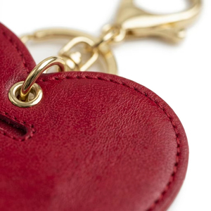 Portachiavi in Pelle a Forma di Cuore, Porta Occhiali da Sole, Clip Personalizzata <span class=keywords><strong>per</strong></span> Occhiali, Ciondolo a Cuore, Accessorio da Viaggio <span class=keywords><strong>per</strong></span> <span class=keywords><strong>Lei</strong></span>, Regalo - Product Image 4