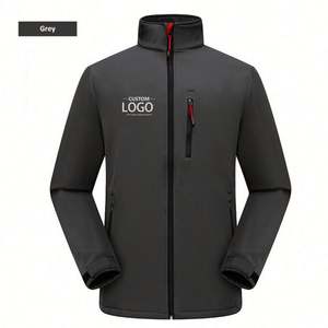 Veste Softshell Best-seller 2023 pour homme, veste Softshell à capuche pour la randonnée en plein air, 100% polyester - Product Image 5