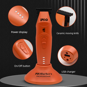 Probarbers Razor Blade Hair <strong>Trimmers</strong> 7000RPM High Speed Barber <strong>Trimmer</strong> With Base Professional <strong>Trimmer</strong> for Men - Product Image 3
