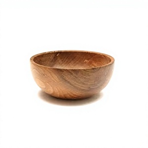Bol en bois d'acacia réutilisable de haute qualité, ustensile de cuisine multifonctionnel, écologique, pour nouilles, soupes, stockage, style vintage poli, pour fêtes et repas - Product Image 3