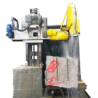 Máquina de Corte Automática de Columna Única, Cortadora de Bloques Pequeños QZQ-1600/1800 para Bloques de Mármol, Granito y Cuarzo