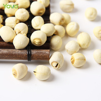 Graine de Lotus séchée naturelle de haute qualité 100% Lian Zi graine de Lotus pelée comestible pour la cuisine de Dessert de collation alimentaire
