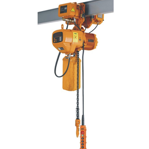 220V single phase electric chain hoist 2 TON Bergerak Electric Chain Hoist electric trolley manual trolley