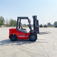 Montacargas Pequeño Nuevo de Alta Calidad de China, Diésel de 2-5 Toneladas, Motor Japonés DOGON, Modelo CPCD, Transmisión Automática, Certificado CE