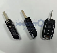 Coque de clé plip de rechange pour Fiat 500 Punto Evo Grande Punto avec lame SIP22 non coupée, boîtier de clé de remplacement modifié