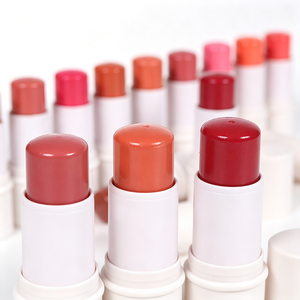 Stick de blush multi-usage en stock, stick teinté crémeux pour les lèvres et les joues, 11 teintes, waterproof, léger, blush personnalisé, cosmétiques sur mesure - Product Image 1