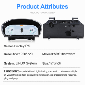 Nuevo Panel de Instrumentos Digital para Automóvil Navihua, Velocímetro con Sistema Linux, Pantalla LCD, Cabina Virtual para Renault Megane 2014-2023 - Product Image 6