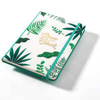 Agenda en papier blanc A5, carnet de notes marbré, fermeture élastique, couverture rigide, planificateur à spirales, cadeaux scolaires, 80 feuilles