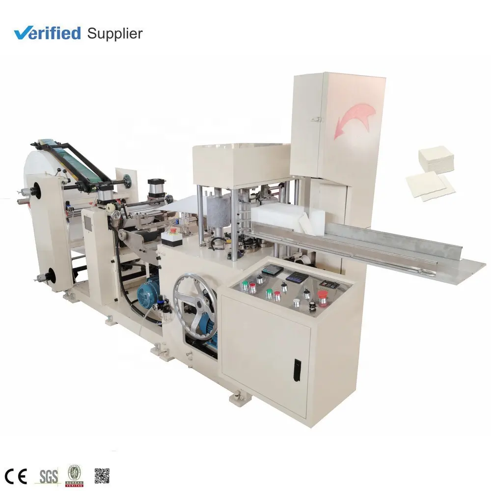 Automatische Papier Servetten & Servetten Tissue Machine