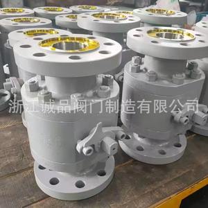 วาล์วบอลสามชิ้น Q47Y ทนทาน ทนแรงดันสูง ผลิตจากเหล็กกล้าไร้สนิมฟอร์จ ปิดผนึกเต็มรู วาล์วบอลสามชิ้นแบบนิวเมติก-Q47Y - Product Image 1