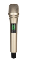 MU06 mikrofon Karaoke UHF nirkabel dinamis terbaik mikrofon genggam desain baru dengan konektor Tipe C terbuat dari logam
