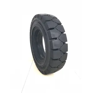 solid Forklift tire 4-8 5-8 6-9 different sizes solid tyre with rims
