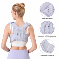 Orthèse dorsale ergonomique réglable sur mesure OEM pour corriger la posture et soulager les douleurs lombaires