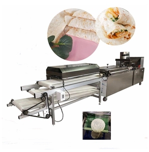 เครื่องทำขนมปัง Pita อาหรับบางมาก/เครื่องผลิตแป้ง Tortilla อัตโนมัติ/สายการผลิต Chapatti Roti - Product Image 5