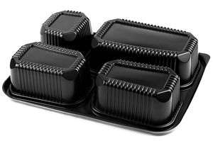 Máquinas formadoras de plástico de moldeo por inyección de cajas de comida rápida de plástico transparente - Product Image 6