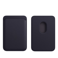 Dompet Kartu Kredit Magsafe Desain Bebas, Bahan Kulit PU, Magnetik, untuk iPhone Seri 16/15/14/13/12