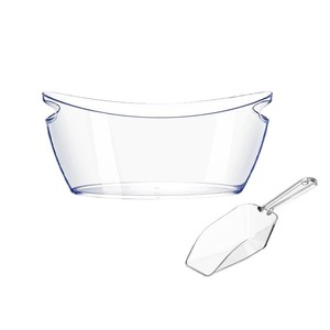 <b>Plastic</b> Ice Bucket Boat Shape 5L Party Beverage Cooler Modern Simple Style - Product Image 4