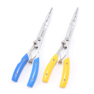 Pince à leurres <span class=keywords><strong>de</strong></span> pêche longue portée, coupe-<span class=keywords><strong>ligne</strong></span>, décrocheur d'hameçons, ouvre-anneaux fendus, Alicates Pesca, pour eau salée et eau douce, équipement <span class=keywords><strong>de</strong></span> kayak - Product Image 1