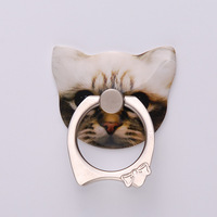 Support de téléphone de bureau flexible au design mignon de chat avec personnalisation, matériau ABS écologique, anti-chute et étanche