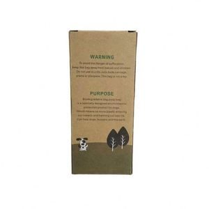 Printed Custom Plastic Liner Eco Friendly Roll Portable Biodegradable Waste Trash Poop Garbage Packaging Bags for <b>Cat</b> <b>Litter</b> - Product Image 4
