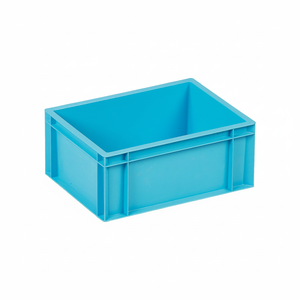 Etap KT 4316 Euronorm Industrial <b>Storage</b> <b>Crate</b> Solid Stackable Logistics Box Plastic <b>Storage</b> Solution Turkey - Product Image 2