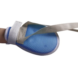 Childrens Wrist Restraint <b>Gloves</b> Blue Breathable Secure Anti Scratch Straps For Baby Proofing - Product Image 1
