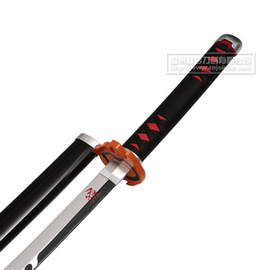 <span class=keywords><strong>Espada</strong></span> <span class=keywords><strong>de</strong></span> madera <span class=keywords><strong>de</strong></span> bambú, demonio asesino, <span class=keywords><strong>Tanjiro</strong></span>, kamado, negro - Product Image 3
