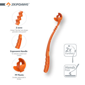 All'ingrosso Sport Pet Ball Launcher cane durevole giocattolo palla da Tennis palo da lancio a più lunga distanza interattivo Pet Training Fetch Play - Product Image 2