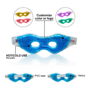 Masque pour les yeux et le visage en <span class=keywords><strong>gel</strong></span> de PVC super doux pour la peau, avec chaleur et refroidissement, soulagement de la douleur, pack de glace rafraîchissant pour l'été - Product Image 4