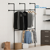 YIJIALE porte-manteau en métal porte-vêtements porte-vêtements pour magasins