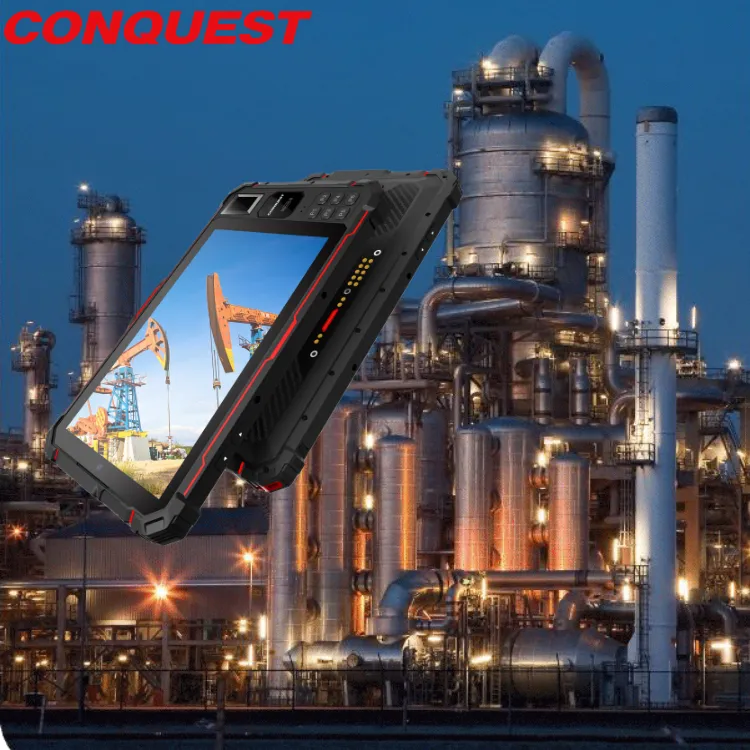 CONQUEST S22Beidou GPS Glonass GalileoグローバルロケーションAndroid4G頑丈なタブレットPCRFIDアンテナ電話 (石油業界向け) POCトランシーバー