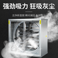 Fabricant d'équipements de ventilation, ventilateur axial mural à roulement à billes en acier inoxydable électrique Qingzhou