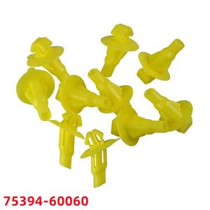 75394-60060 Plastic Fender <b>Clips</b> For Lexus Gx470 Toyota Prado Auto Fastener Replacement Parts Pa66 Material - Product Image 2