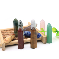 Tour en cristal naturel Points énergie de guérison Chakra Reiki décor de bureau à domicile méditation Yoga spirituel vente en gros en vrac