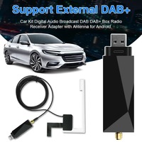 Antenne DAB/DAB + avec adaptateur USB pour l'Europe Android autoradio GPS récepteur stéréo lecteur voiture DAB Box Radio de diffusion numérique