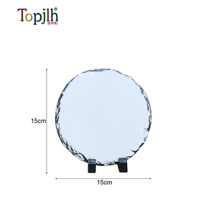 Topjlh Sublimation <strong>Blank</strong> Custom Family House Memory <strong>Slate</strong> Frame Heat Transfer Ready for Photo Printing - Product Image 2