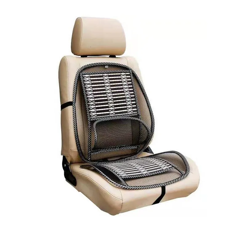 नई मॉडल गर्मियों सांस सीट कुशन वाहन वापस कमर Headrest के लिए समर्थन शांत बैठे पैड कार